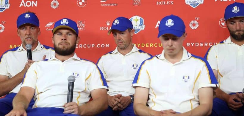 Ryder Cup European Team Confirmed Donald Snubs Meronk