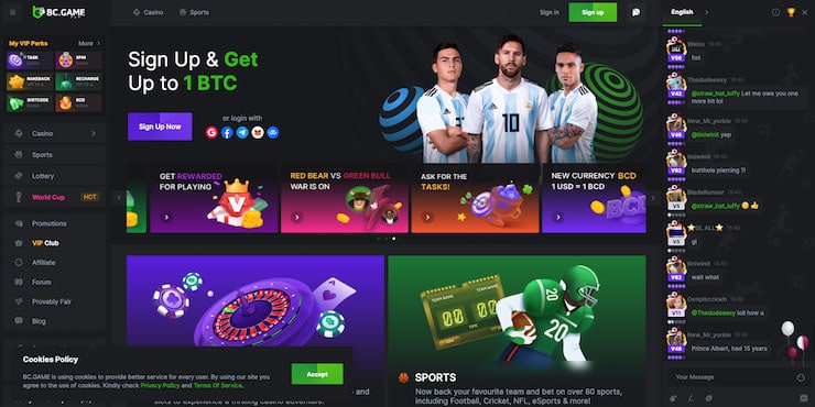 BC.game - Online Sportsbook Indonesia