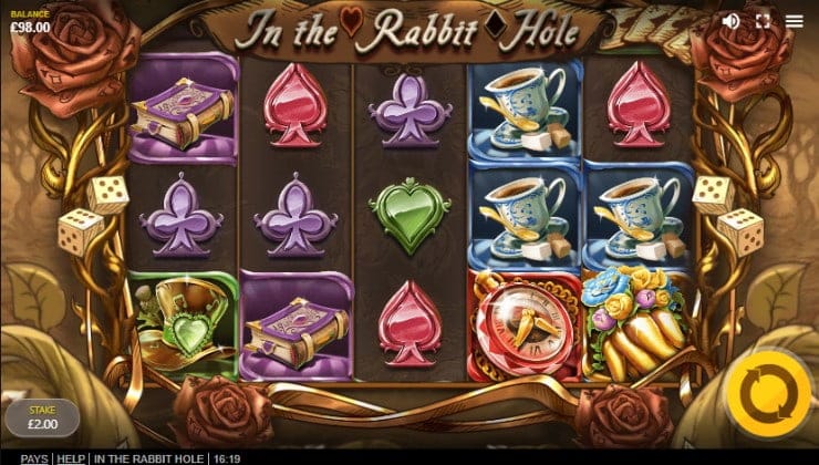 Red Tiger’s In the Rabbit Hole Japan slot casino game