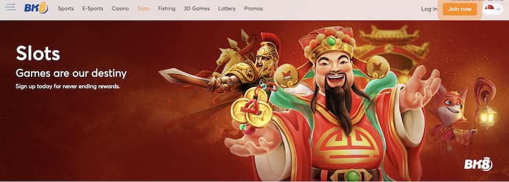 BK8 Casino homepage - Best slots casinos Singapore 