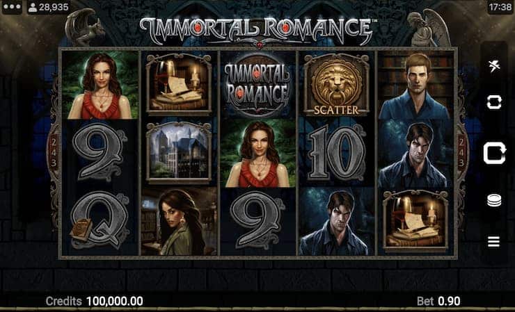Immortal Romance slot homepage - All Ways slot 