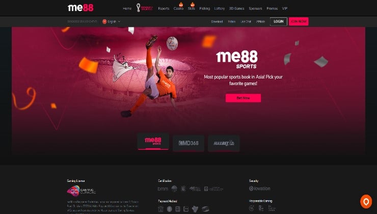 ME88 online sports betting site Vietnam