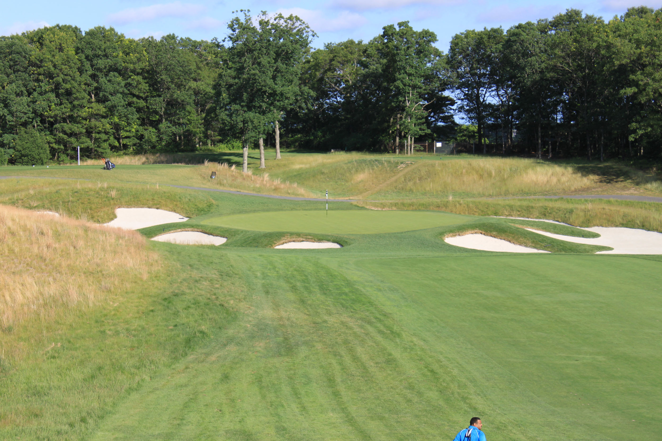 bethpage 6th green