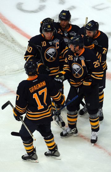 Buffalo Sabres helmet numbers