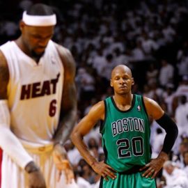 Ray Allen and Lebron James