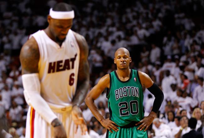 Ray Allen and Lebron James