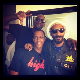 Kevin Garnett and Snoop Dogg