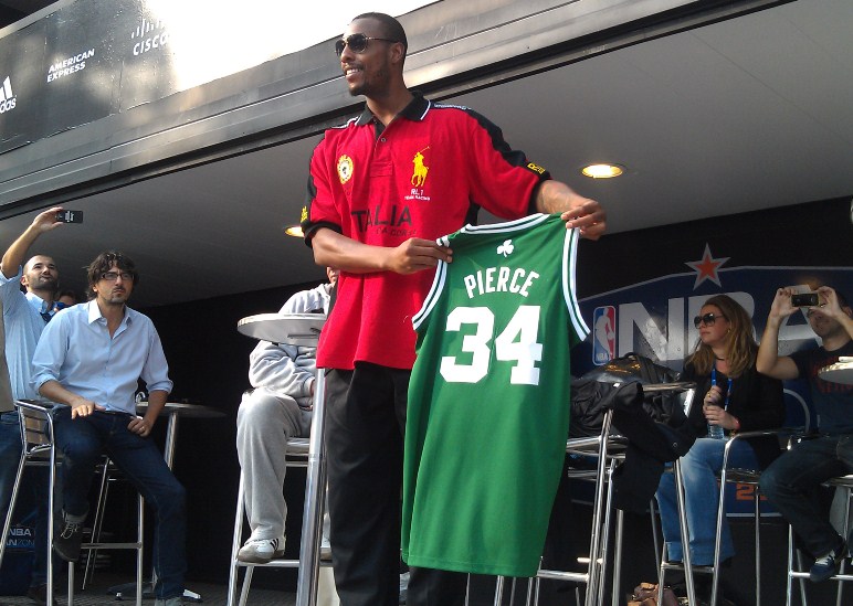 Paul Pierce in Milan