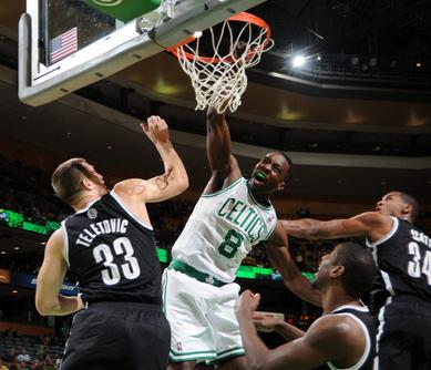 jeff green tries to dunk on brooklyn
