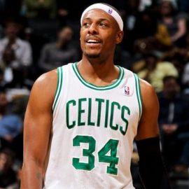 paul pierce walks off the court in brooklyn