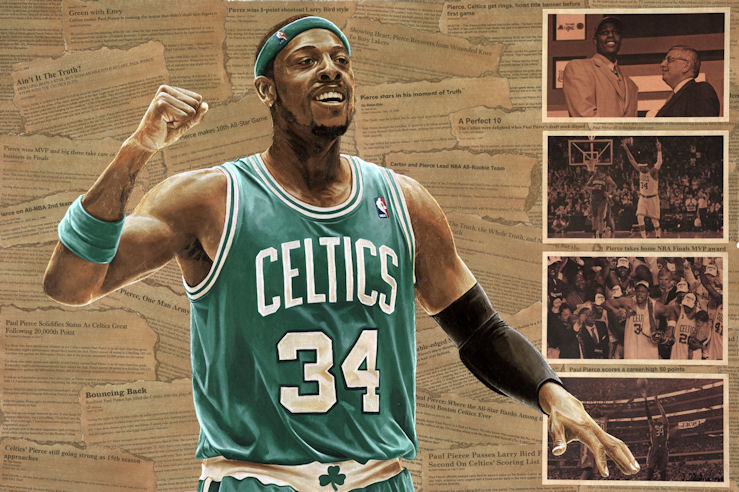 Paul Pierce painting