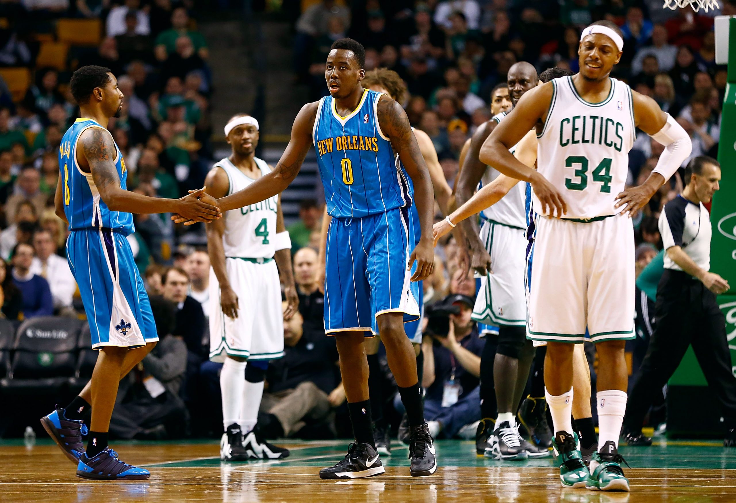 New Orleans Hornets v Boston Celtics