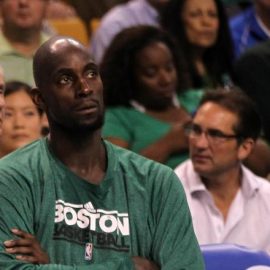 garnett sitting down