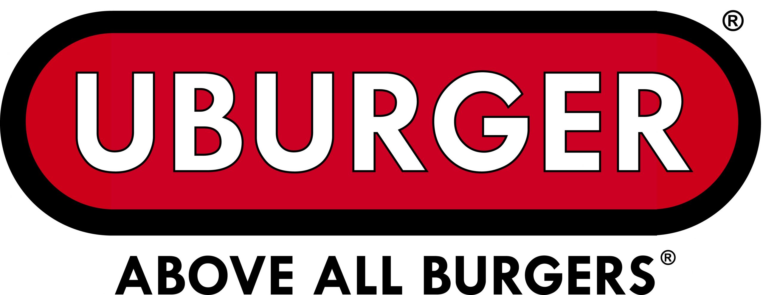 UBURGER LOGO with tag line - outlined