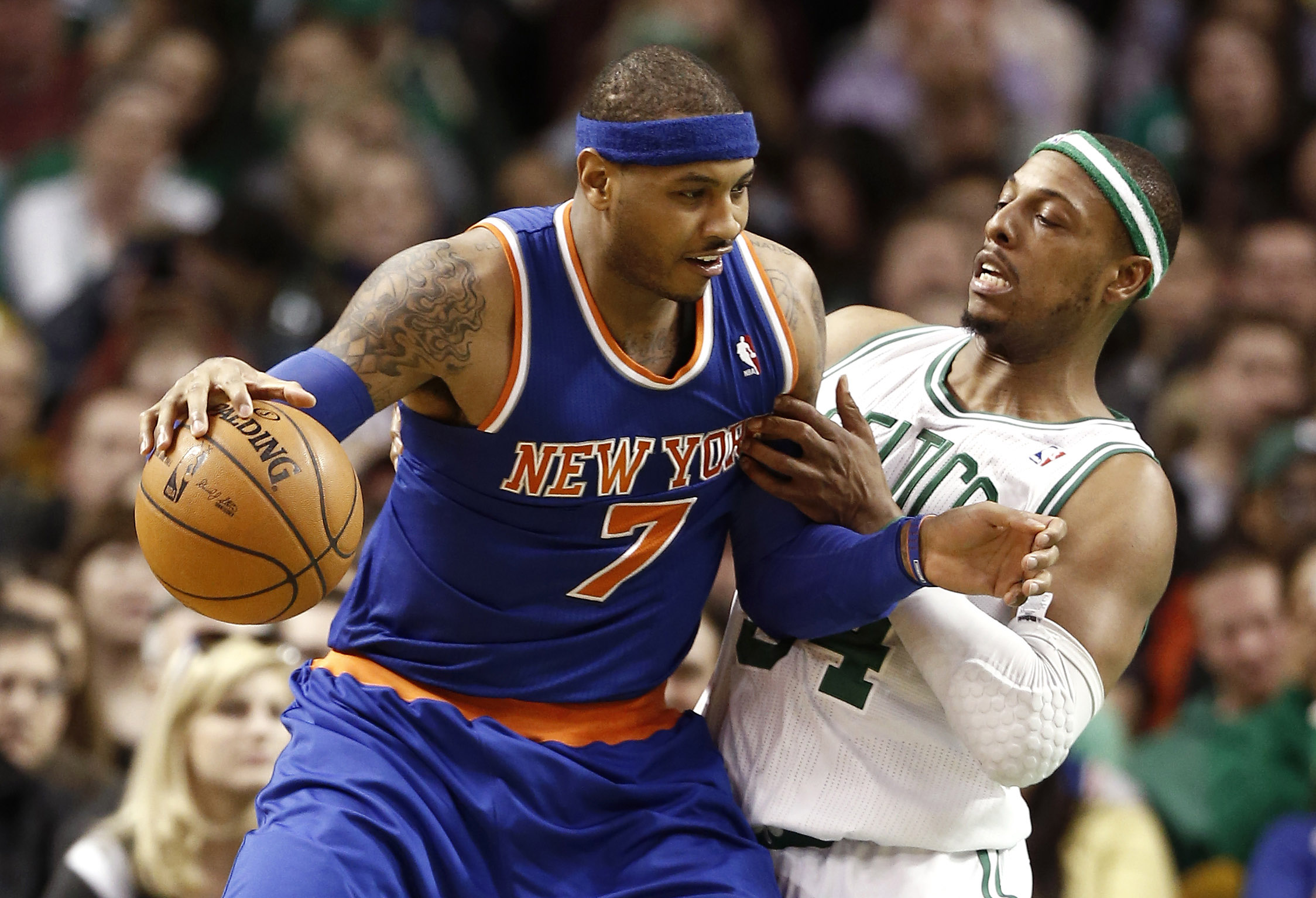 Carmelo Anthony, Paul Pierce