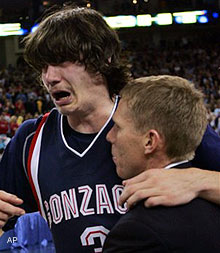 Adam-Morrison crying