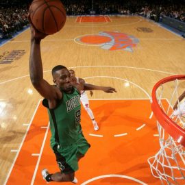 jeff green dunking on knicks