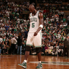 kg walking off the floor