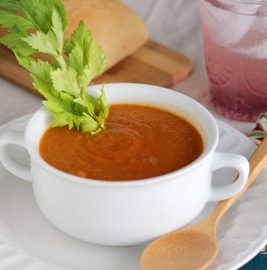 Bloody Mary Tomato Soup