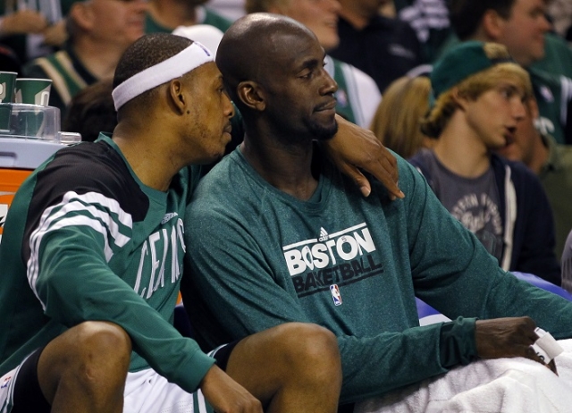 Paul Pierce Kevin Garnett