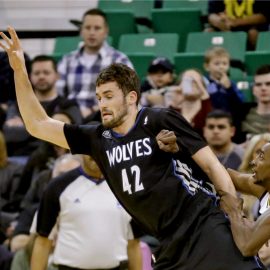 Kevin Love is an All-Star, but should he be? (AP Photo/Rick Bowmer)