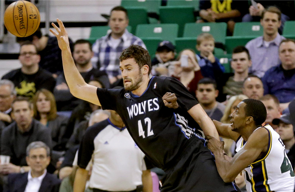 Kevin Love is an All-Star, but should he be? (AP Photo/Rick Bowmer)