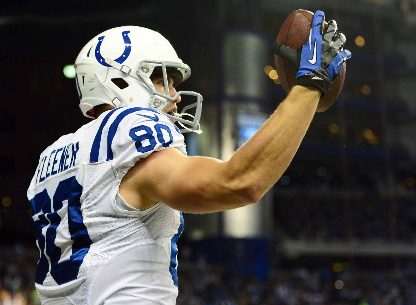 098 Fleener TD against lions Andrew Weber-USA TODAY
      Sports