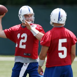 098 Minicamp Andrew Luck - Brian Spurlock-USA TODAY
      Sports