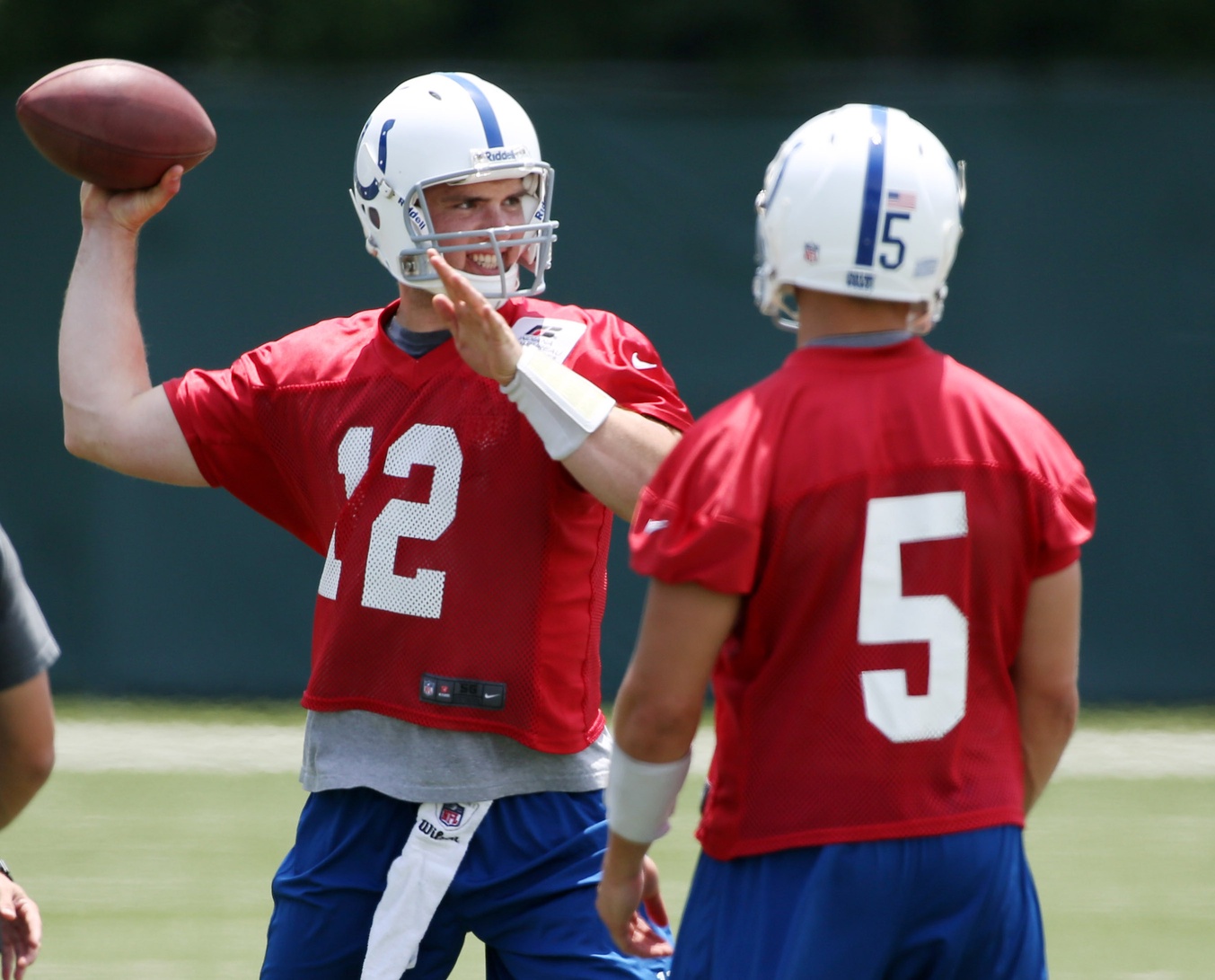 098 Minicamp Andrew Luck - Brian Spurlock-USA TODAY
      Sports