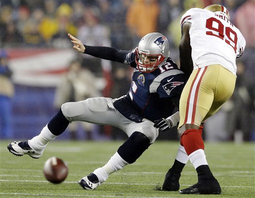 brady fumble niners