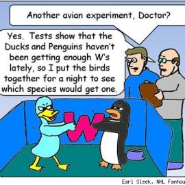 ducks-penguins-experiment