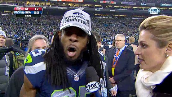 richard sherman postgame