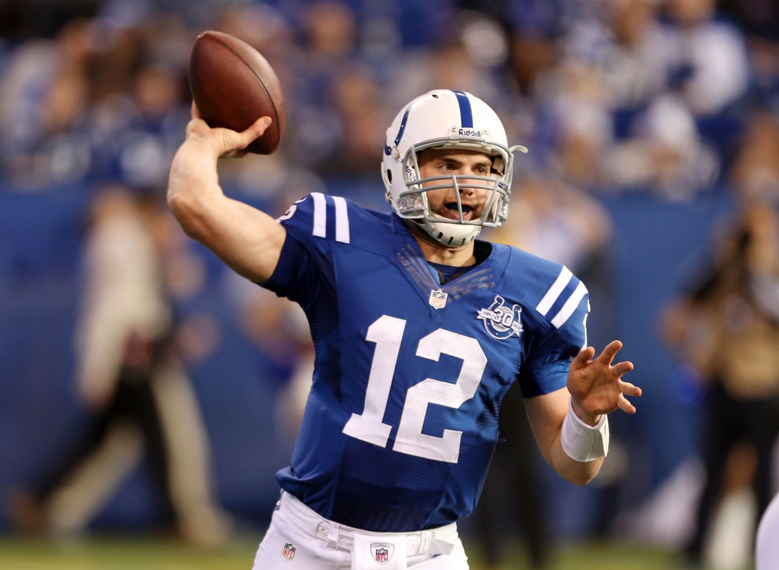 __Andrew Luck Brian Spurlock-USA TODAY Sports