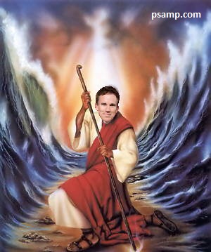 buccigross-black-moses-parting-red-sea