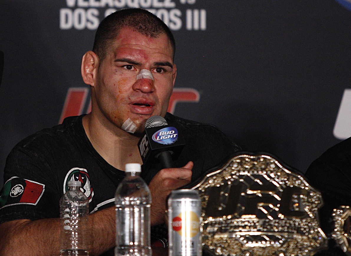 Cain Velasquez UFC 166 post fight press      conference