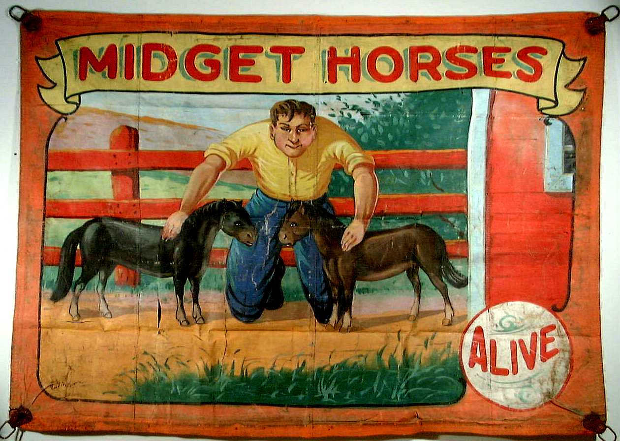 midget_horses_sideshow_posters