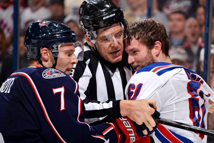 New York Rangers v Columbus Blue Jackets