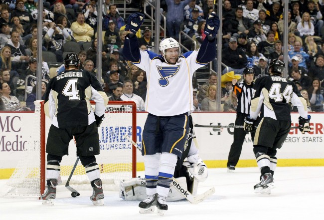 NHL: St. Louis Blues at Pittsburgh Penguins