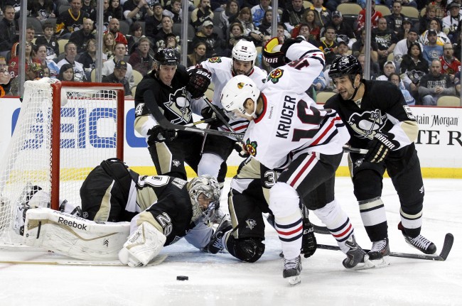 NHL: Chicago Blackhawks at Pittsburgh Penguins