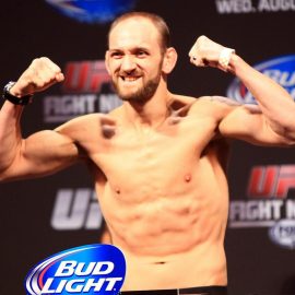 Zak Cummings UFC Fight Night 37 weigh-ins