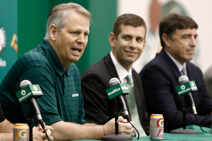 NBA: Boston Celtics-Brad Stevens-Press Conference