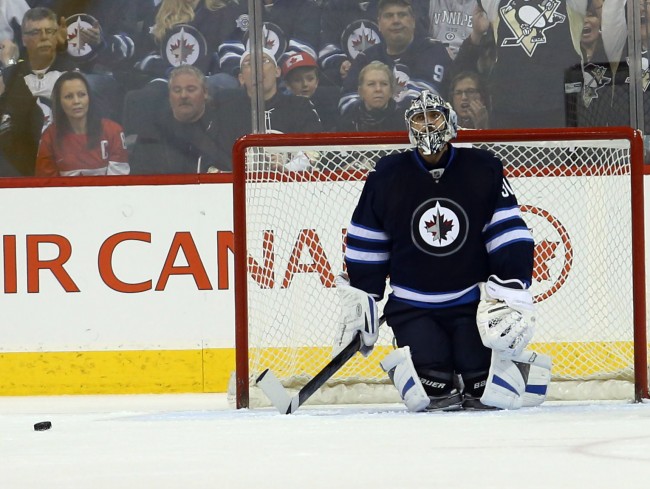 NHL: Pittsburgh Penguins at Winnipeg Jets