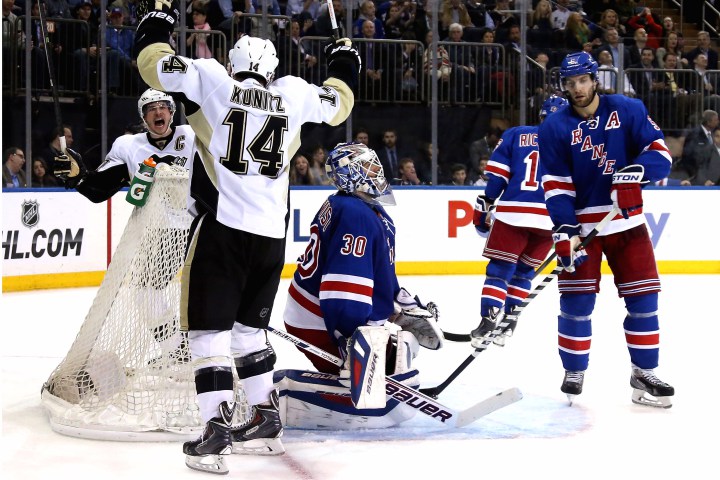 Pittsburgh Penguins v New York Rangers - Game Four