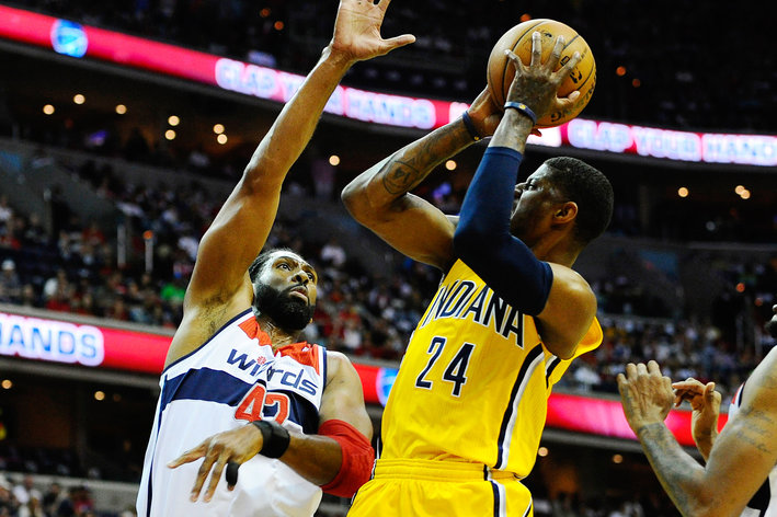 NBA: Playoffs-Indiana Pacers at Washington Wizards