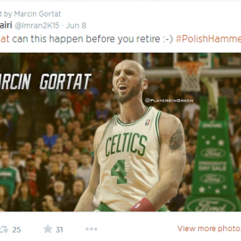 gortat tweet