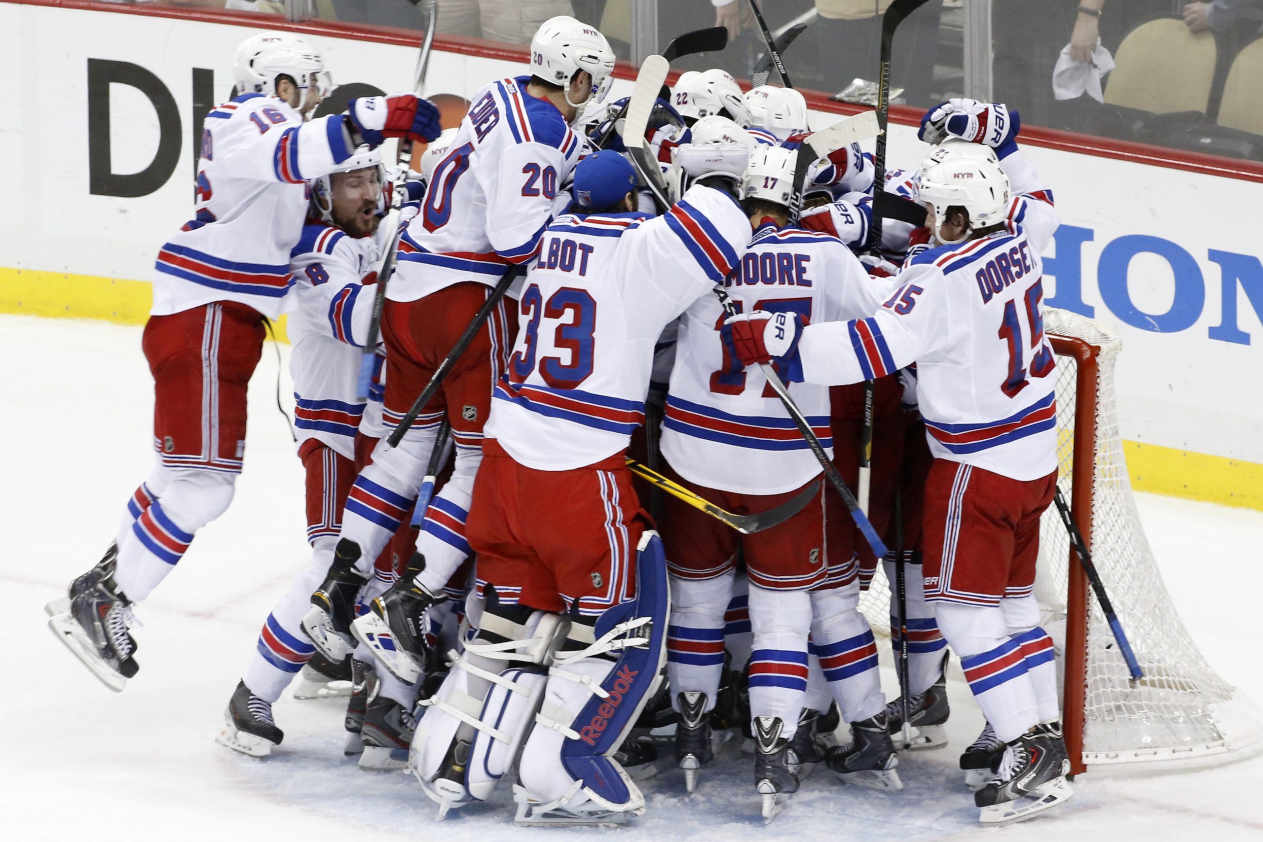 Rangers Penguins Hockey