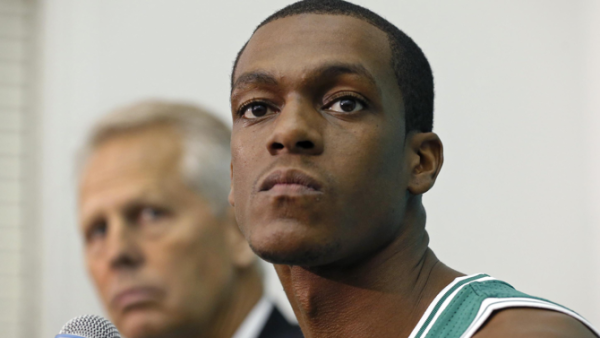 rondo and ainge media day