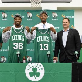 Marcus Smart and James Young Introduced as Boston Celtics