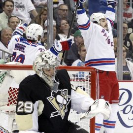 NHL: Stanley Cup Playoffs-New York Rangers at
      Pittsburgh Penguins