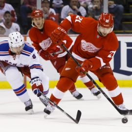 NHL: New York Rangers at Detroit Red Wings